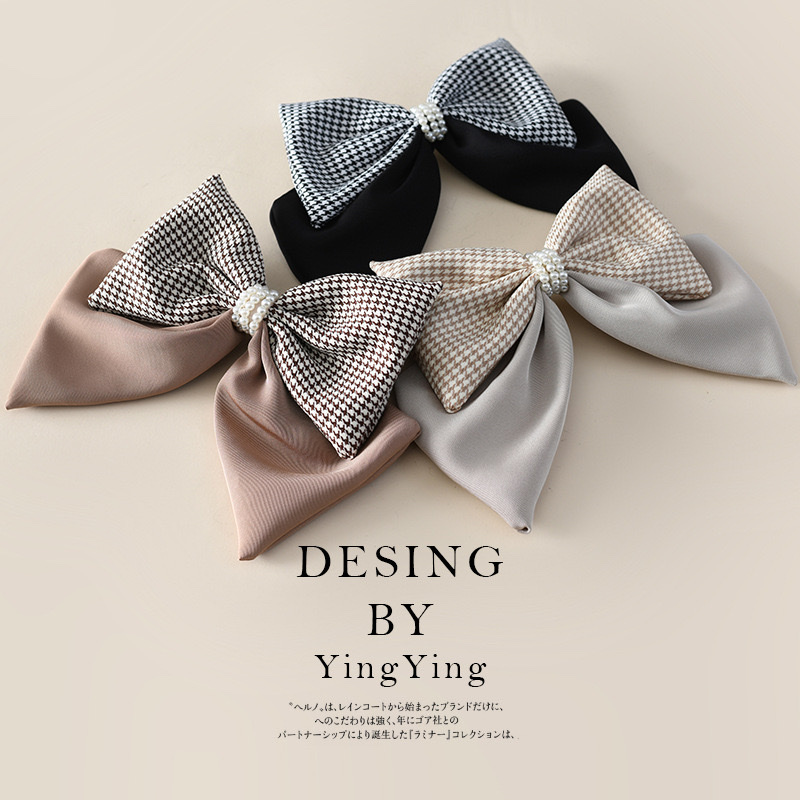 Yiwu factory offers Korean headwear, large bow hair accessories, hair clips, back head spring clips, hair clips and top clips in stock for wholesale