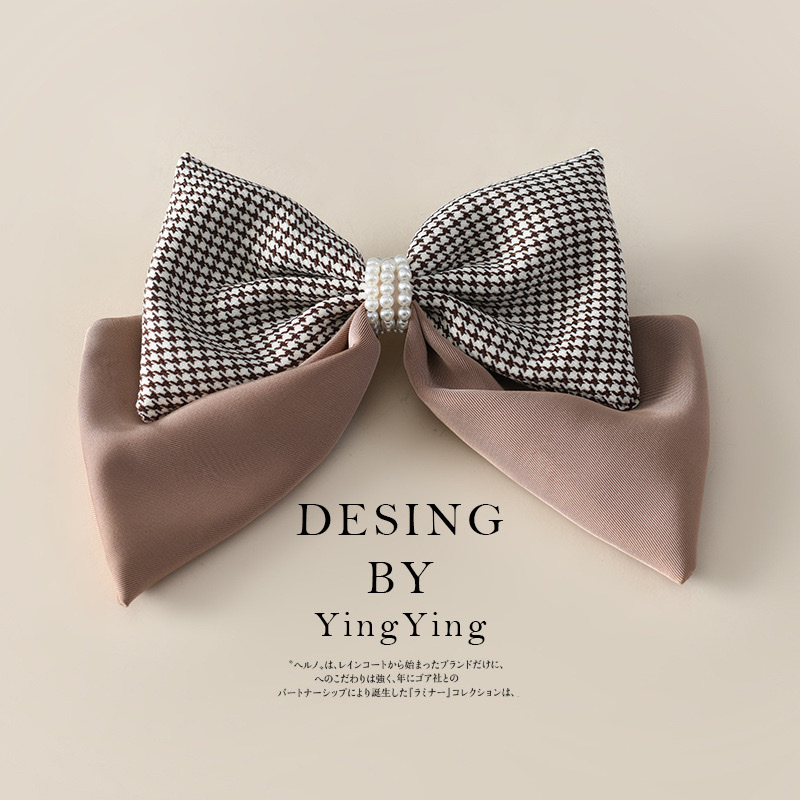 Yiwu factory offers Korean headwear, large bow hair accessories, hair clips, back head spring clips, hair clips and top clips in stock for wholesale detail image 5