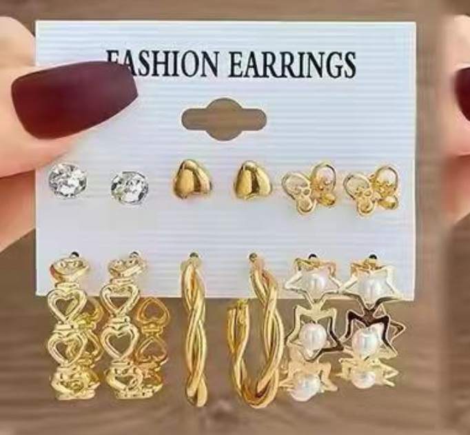 高级感耳饰 独特设计耳环 饰品女士 时尚潮流耳饰品 饰品饰品