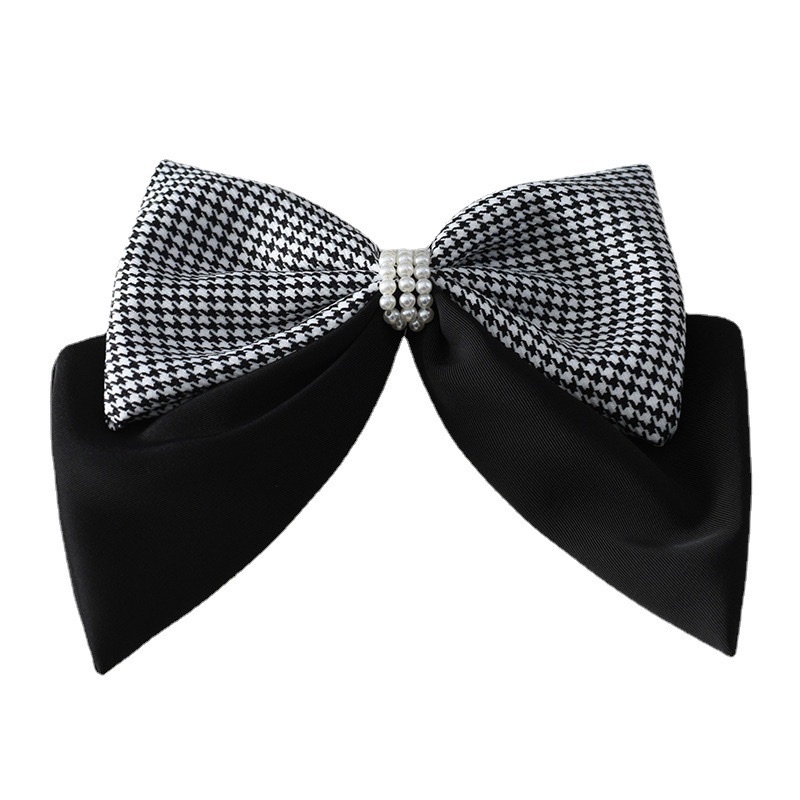 Yiwu factory offers Korean headwear, large bow hair accessories, hair clips, back head spring clips, hair clips and top clips in stock for wholesale Specification image