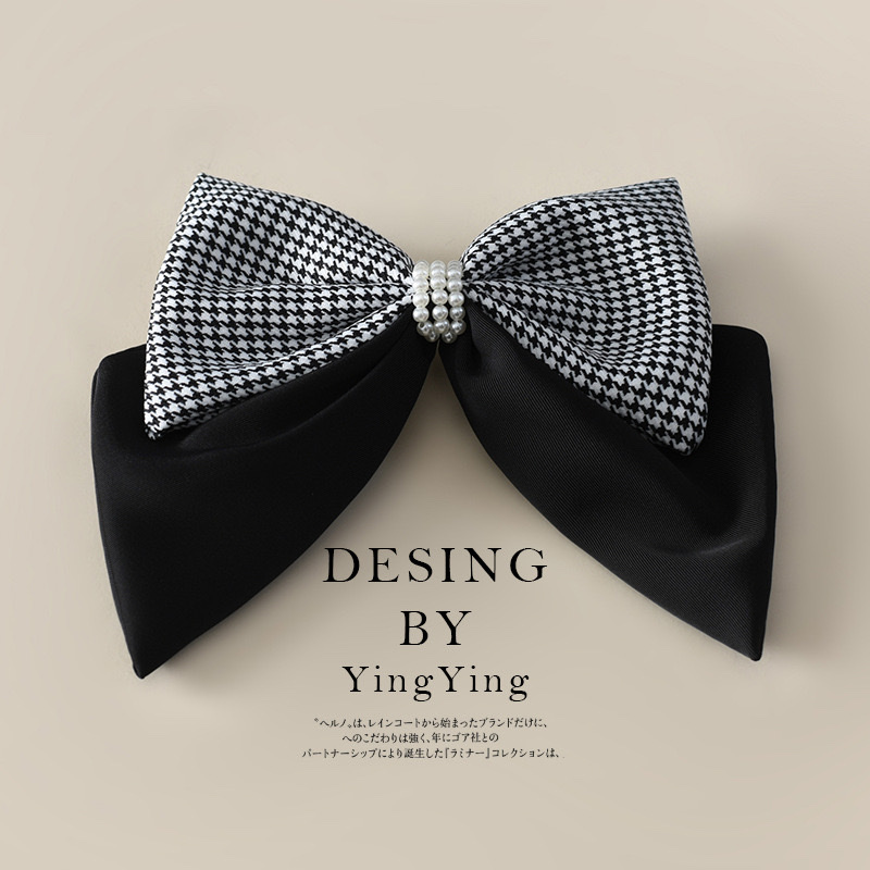 Yiwu factory offers Korean headwear, large bow hair accessories, hair clips, back head spring clips, hair clips and top clips in stock for wholesale Application Scenario