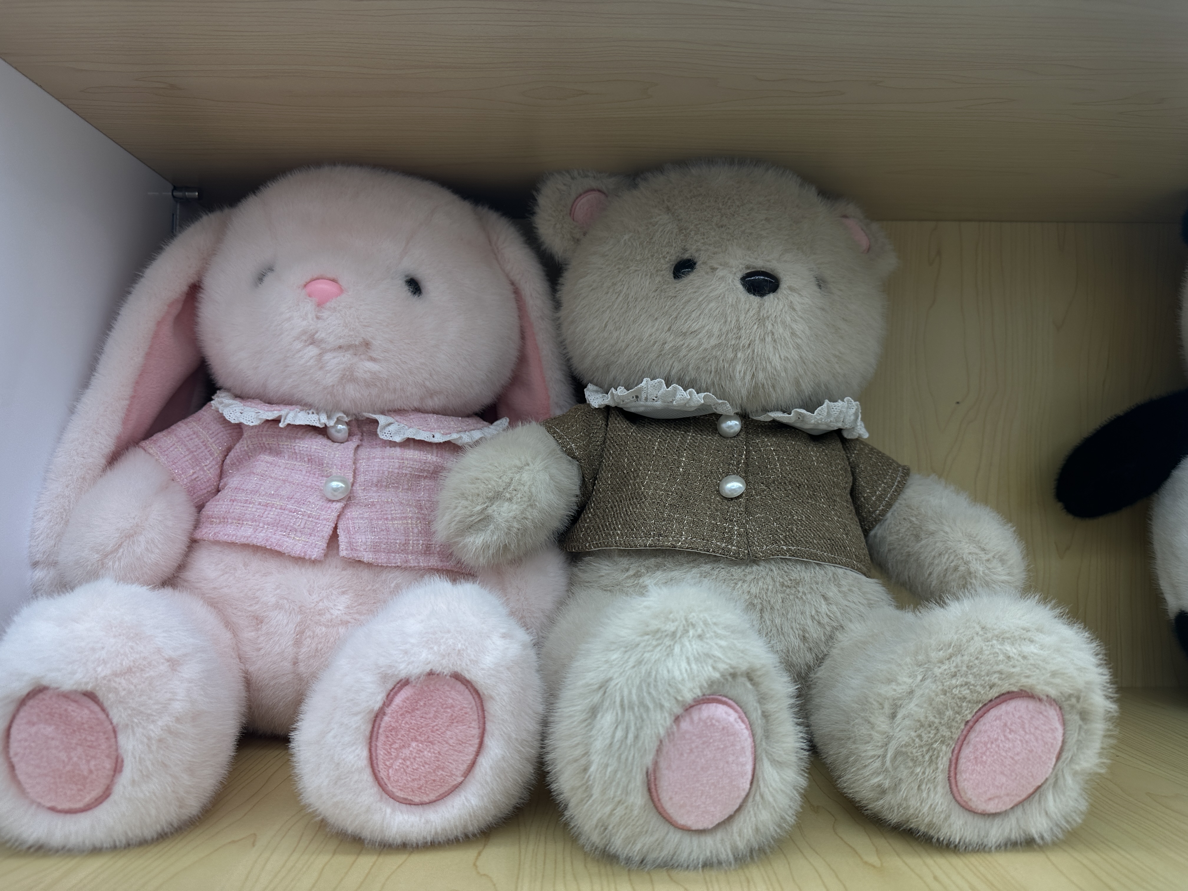 小熊玩偶可爱毛绒玩具安抚兔子公仔垂耳兔抱睡玩偶