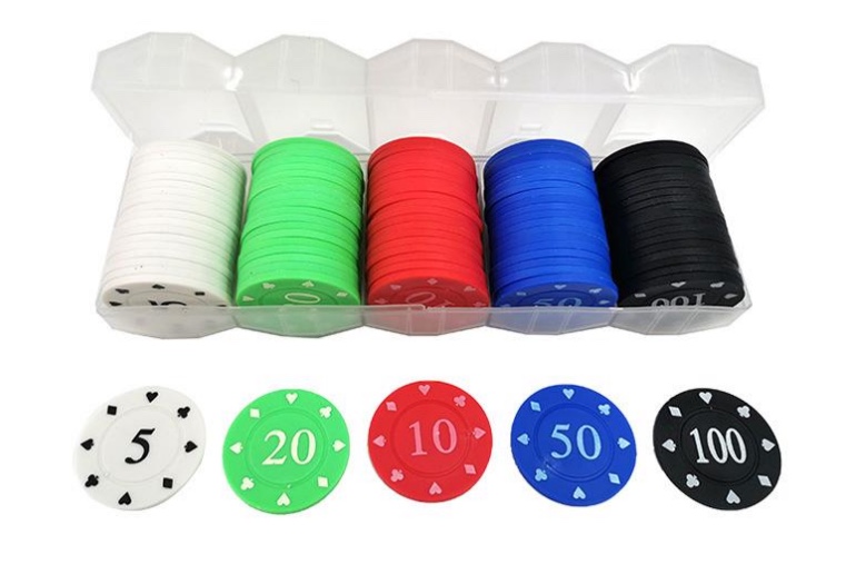 Chip poker chips are of good quality and low price details Picture