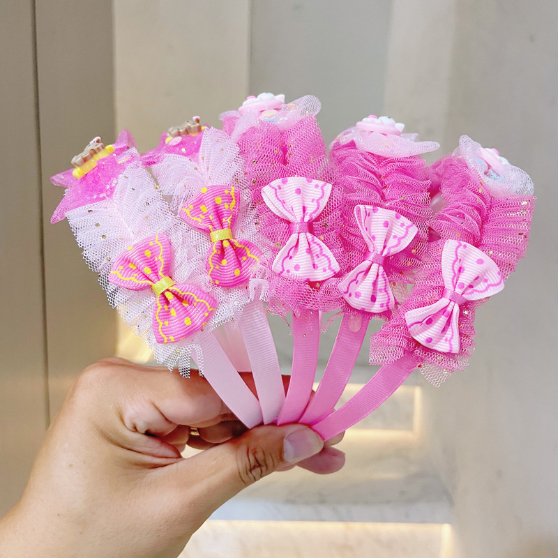 Fashionable ladies' headwear, hair bands, large intestine bands, hair ties, Korean style, sweet and simple accessories, long-lasting elasticity, no damage to hair quality, headwear, hair bands, large intestine bands detail image 3
