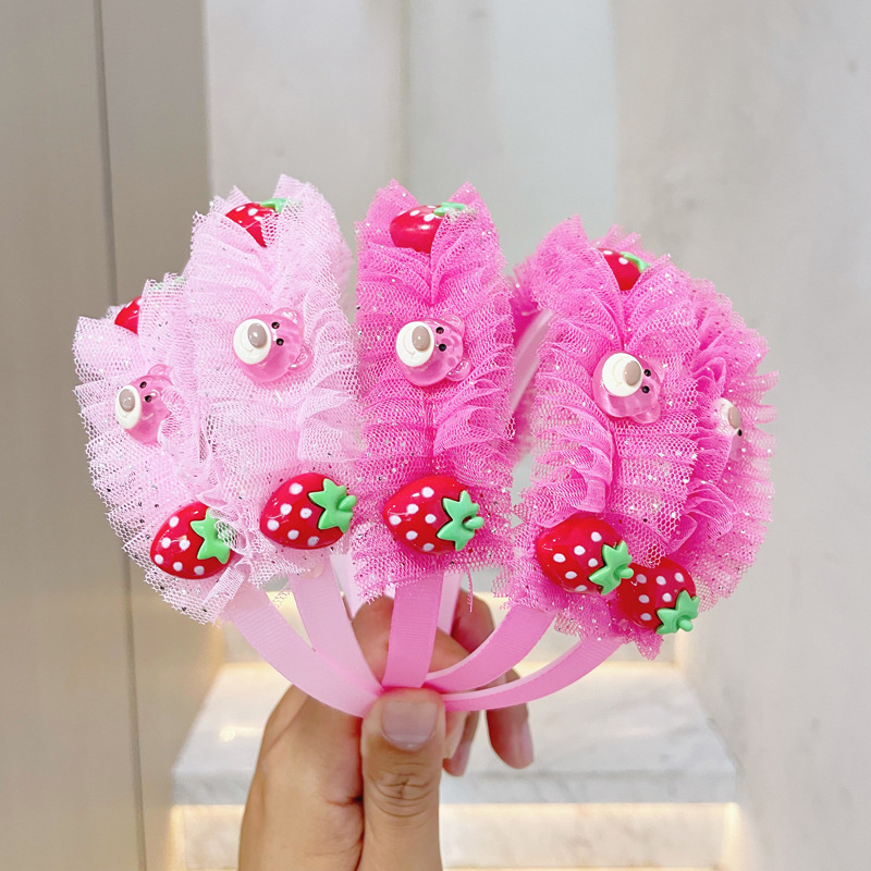 Fashionable ladies' headwear, hair bands, large intestine bands, hair ties, Korean style, sweet and simple accessories, long-lasting elasticity, no damage to hair quality, headwear, hair bands, large intestine bands Specification image