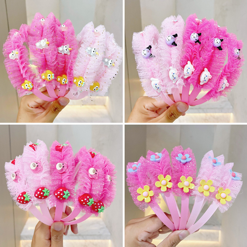 Fashionable ladies' headwear, hair bands, large intestine bands, hair ties, Korean style, sweet and simple accessories, long-lasting elasticity, no damage to hair quality, headwear, hair bands, large intestine bands detail image 7