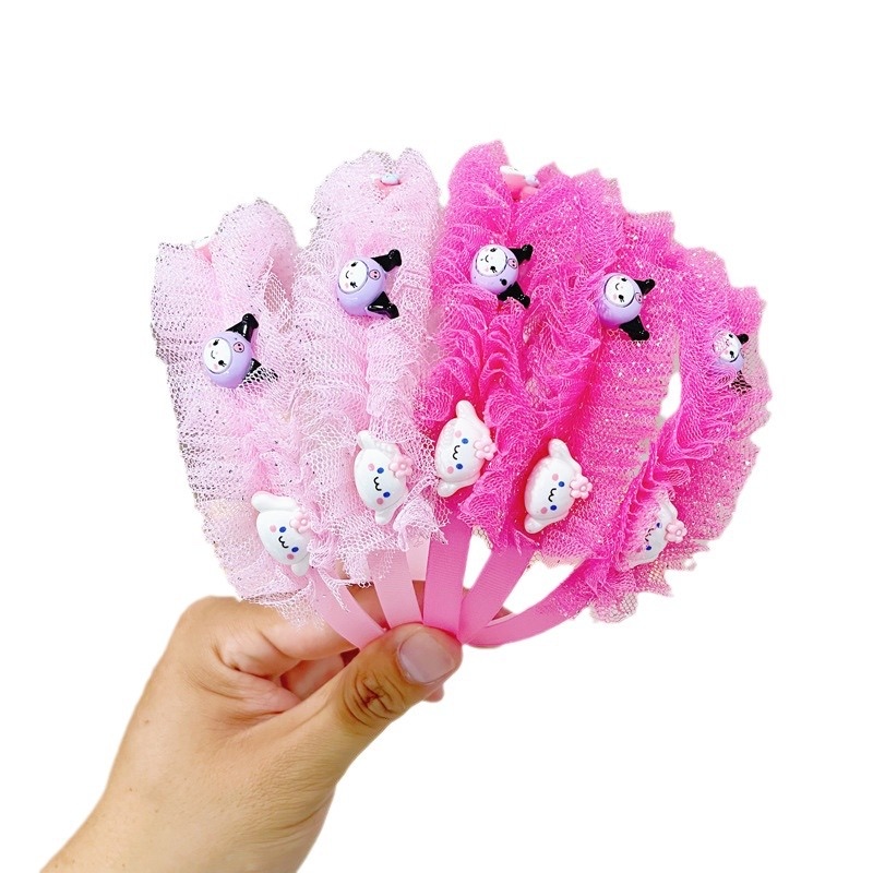 Fashionable ladies' headwear, hair bands, large intestine bands, hair ties, Korean style, sweet and simple accessories, long-lasting elasticity, no damage to hair quality, headwear, hair bands, large intestine bands detail image 6