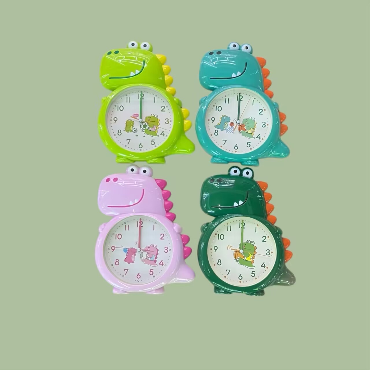 Mini and compact copper elbow union wall clock, fashionable and simple alarm clock, high-quality, silent and precise timing, decorative wall clock details Picture