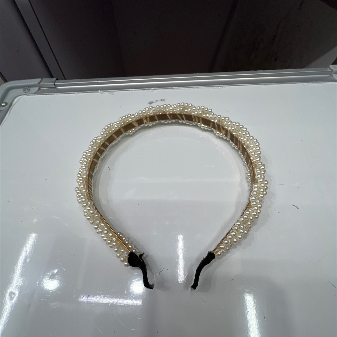 辫子麻花珍珠头箍 thumbnail