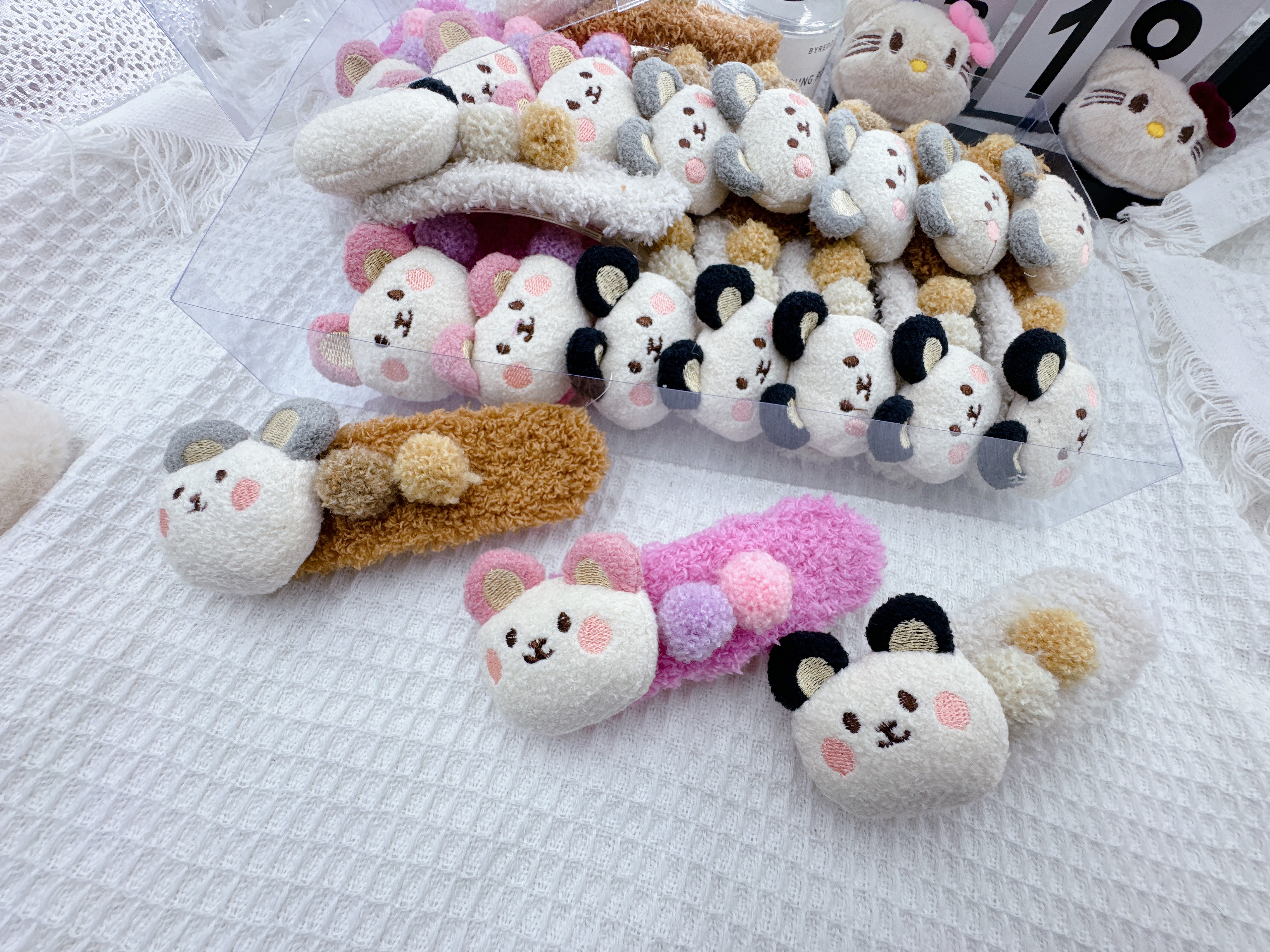 创意饰品独特设计发夹头饰 发卡女士优雅时尚发饰 简约大气个性潮流配饰白底实物图