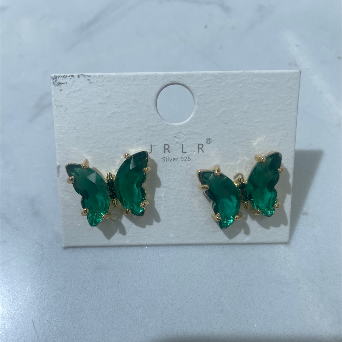 Korean-style earrings with bow design, exquisite glass earrings, high-quality stainless steel earrings, Korean-style trendy accessories, fashionable earrings, ladies' accessories, earrings and earrings detail image 3