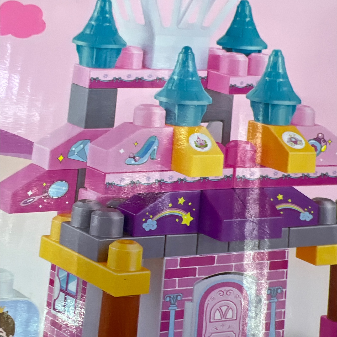 中颗粒积木实物图