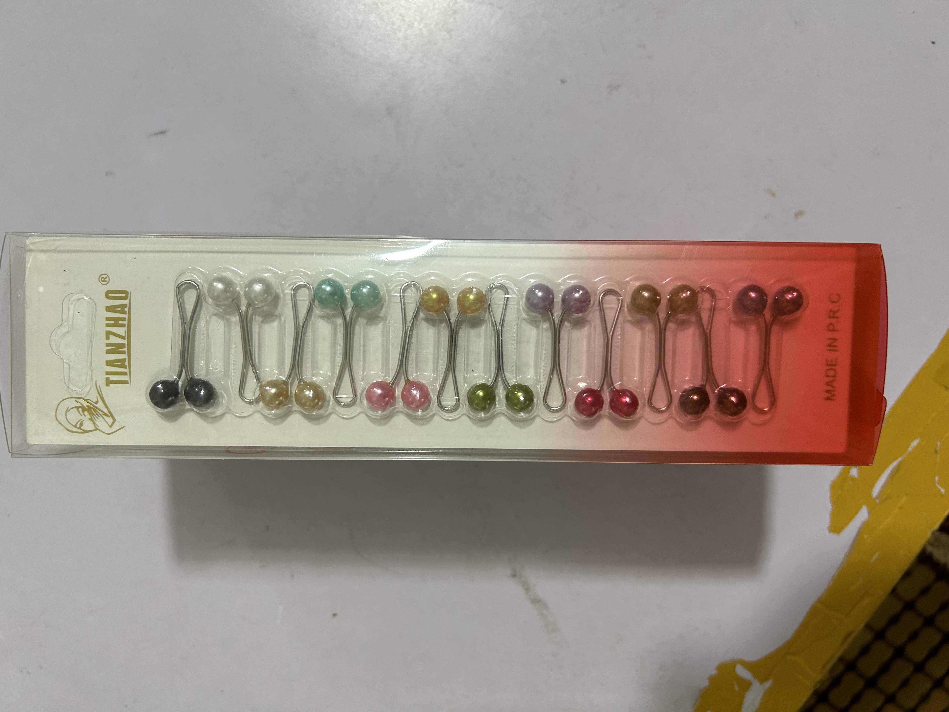 珍珠丝巾夹，高质量珍珠，美观大方，质量好，不掉皮不掉漆，弹性好细节图