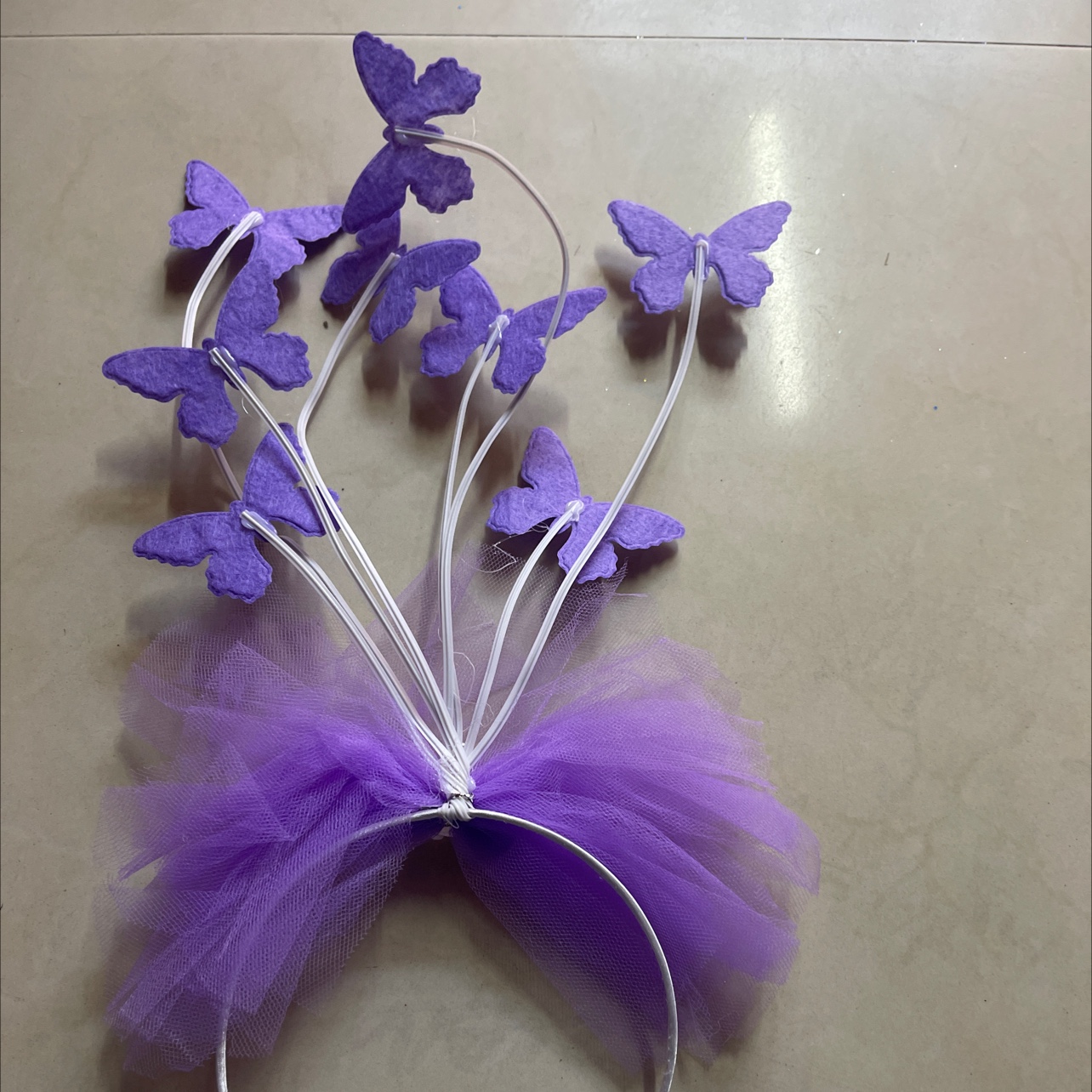 时尚简约蝴蝶头扣 女士发饰 韩版头饰 发卡 发夹 高档头饰配饰产品图