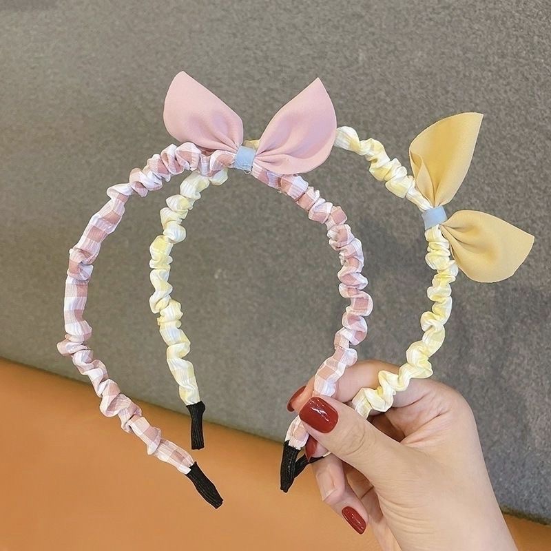 韩国网红高级发箍儿童女童摆摊头箍高级可爱蝴蝶结小女孩潮新款