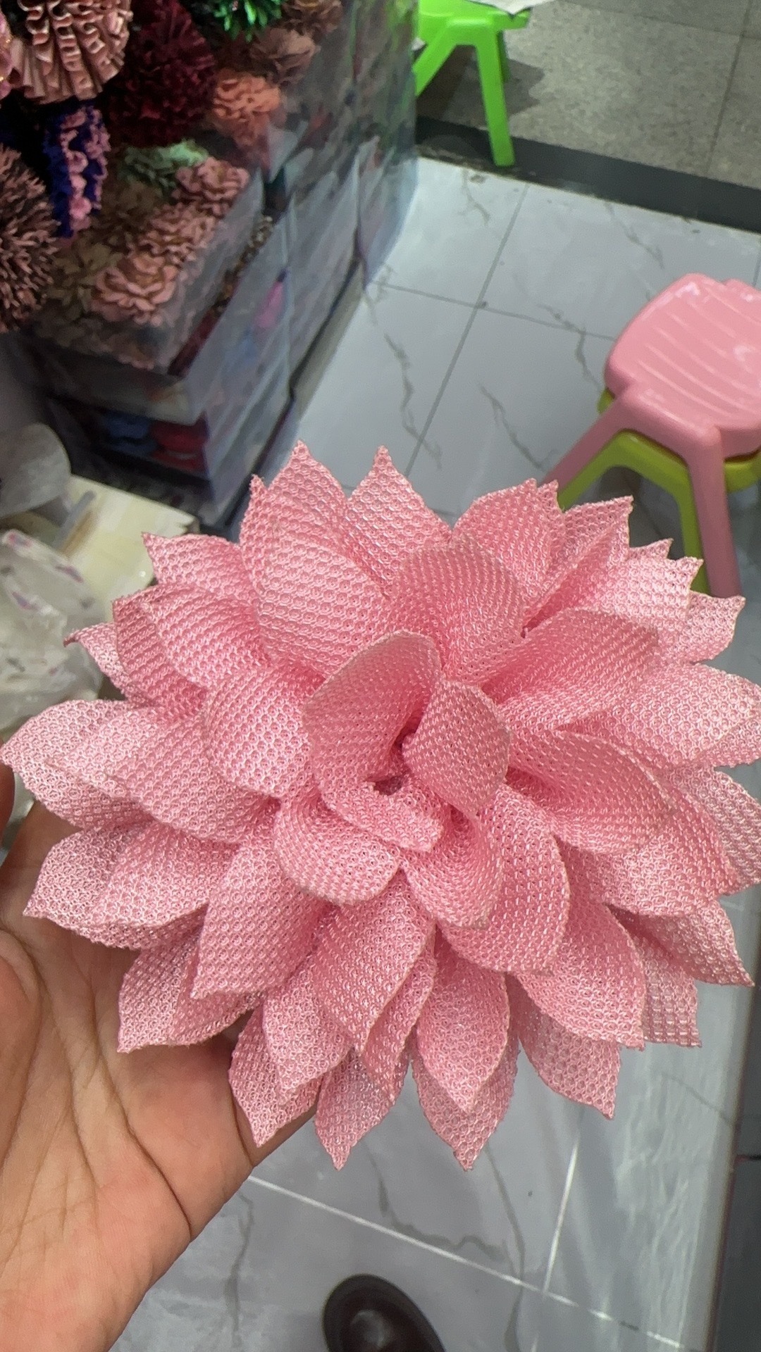 布艺抓夹韩式