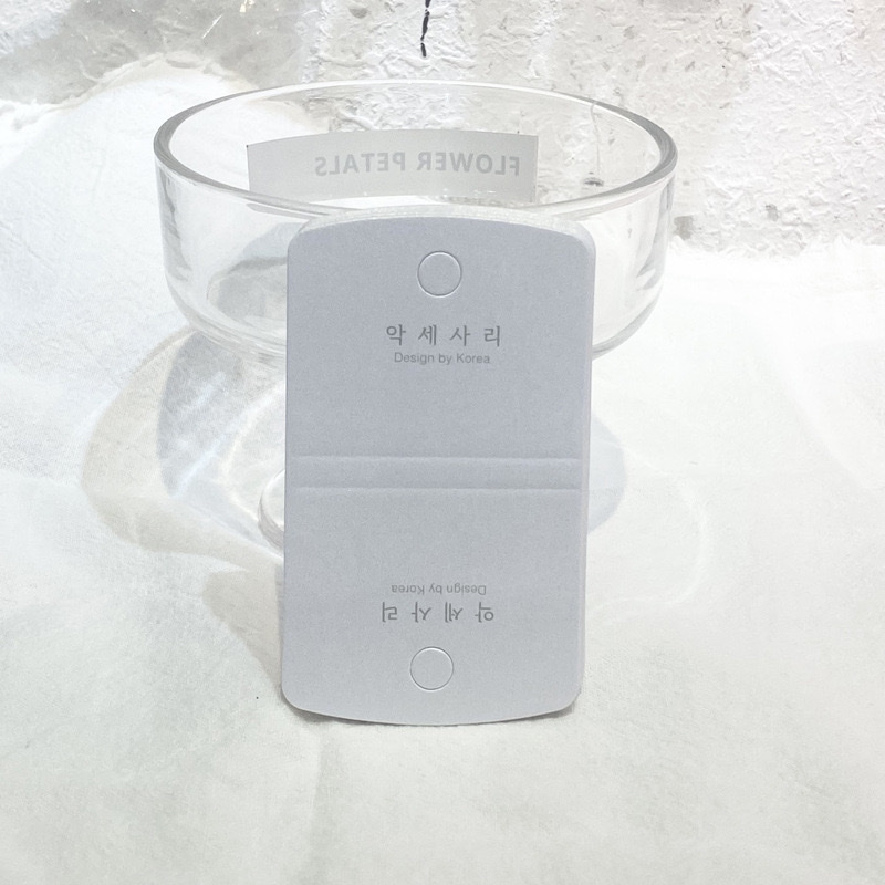 高档韩版项链卡纸现货耳环耳钉小卡流行饰品包装卡头LOGO印刷饰品包装卡片详情图2