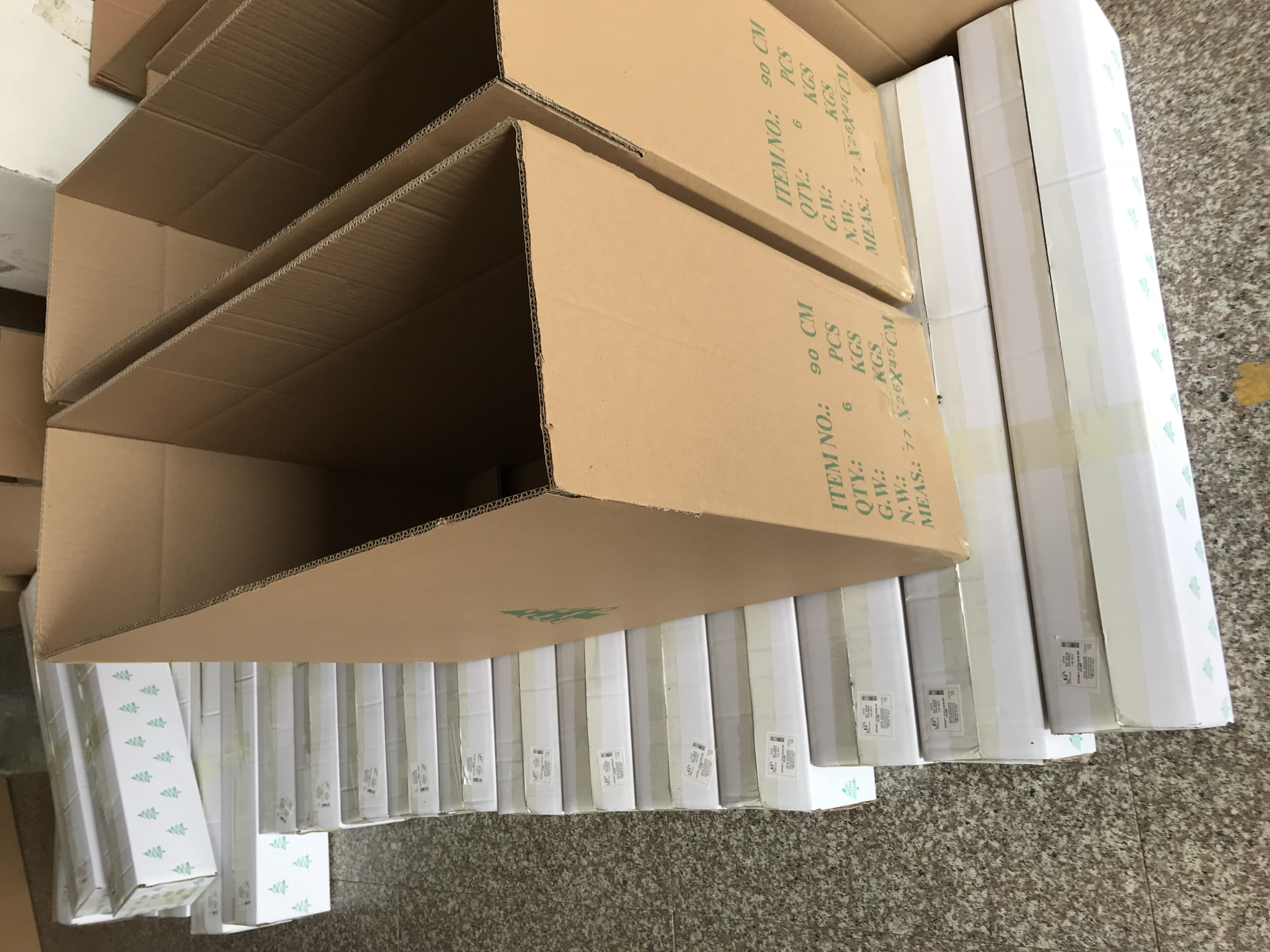 Fiber optic seven-color starry sky Christmas tree Christmas craft Specification image