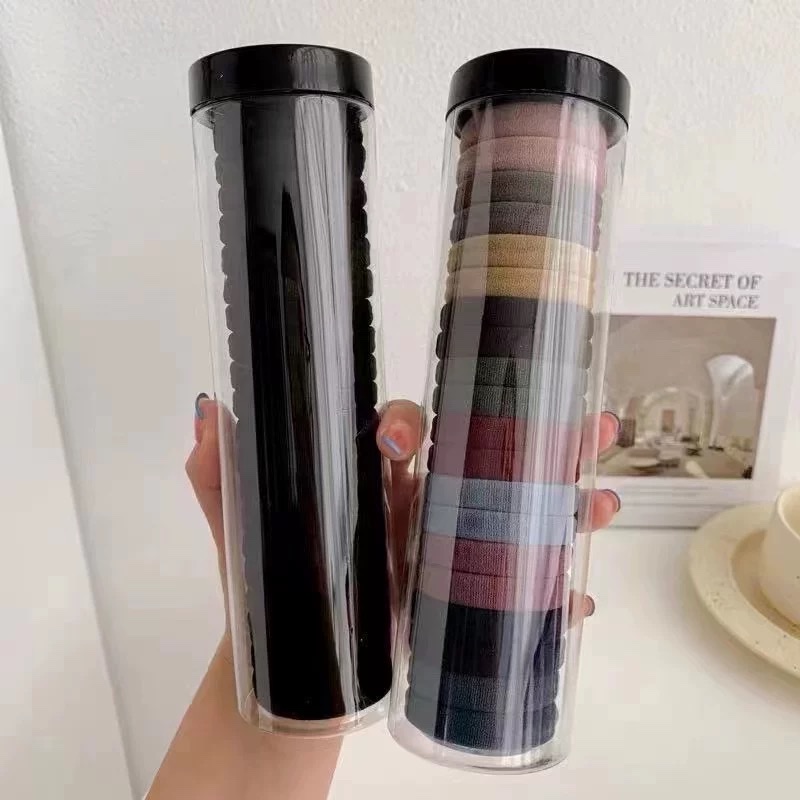 高弹力无接缝发圈头绳女简约成人皮筋绑头发女扎头扎马尾头绳饰品头饰头绳详情图2