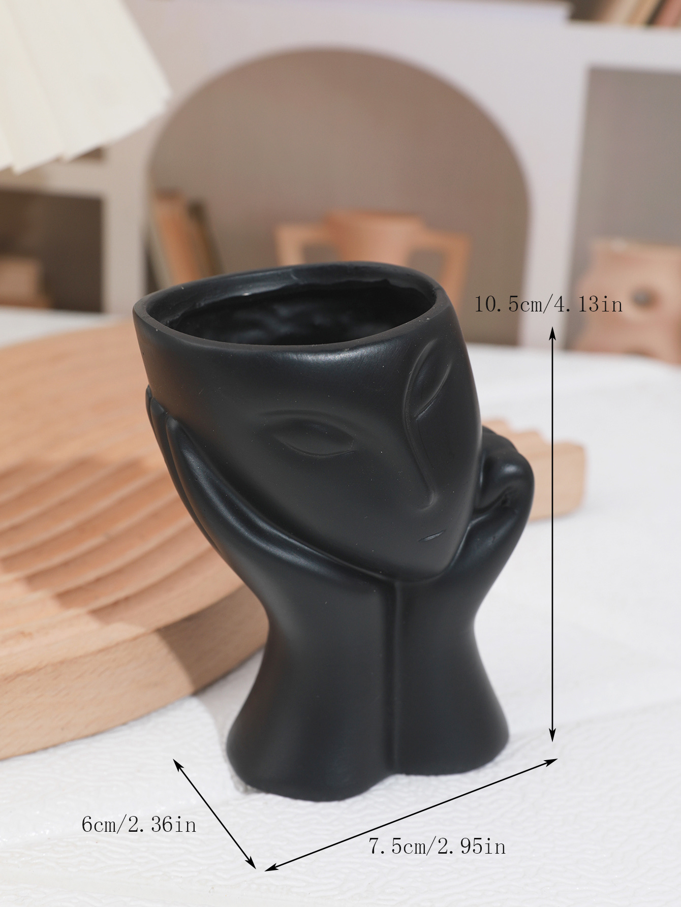 萌粒品牌树脂摆件 工艺品收藏 儿童玩具创意装饰 环保无毒安全材质树脂工艺品花瓶摆件详情图5