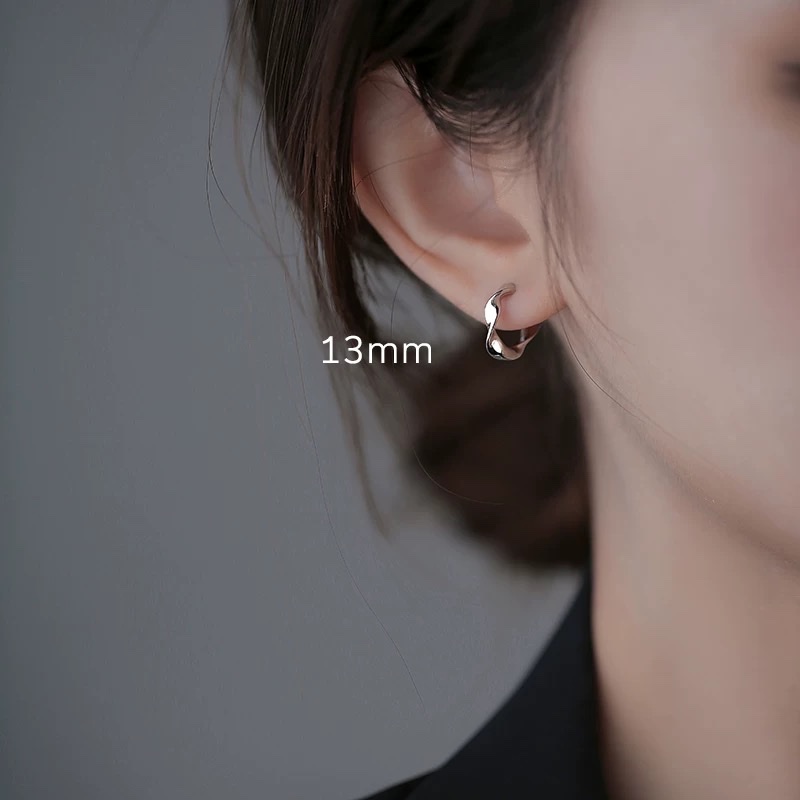 2024养耳洞耳钉女素圈小耳环睡觉不用摘耳圈耳扣耳骨钉银耳饰饰品耳饰耳钉详情图4