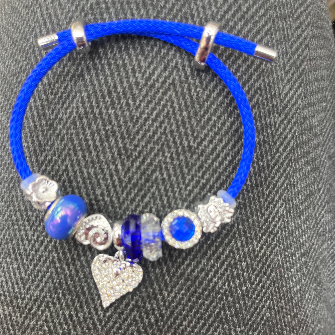 沙金景泰蓝手镯 玉手镯 精致手链 高贵典雅 时尚首饰 女士手镯 高档礼物 潘多拉手链细节图