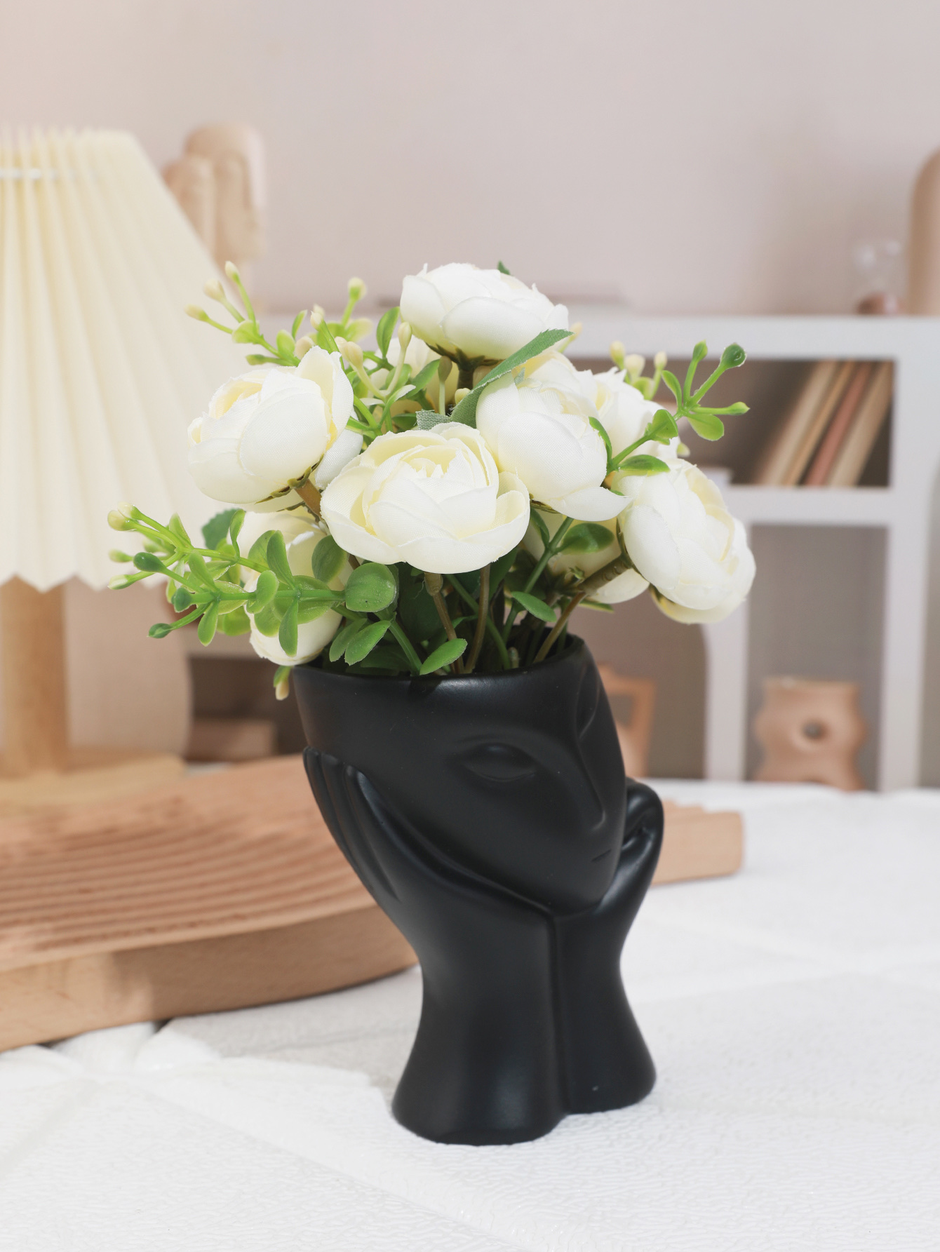 萌粒品牌树脂摆件 工艺品收藏 儿童玩具创意装饰 环保无毒安全材质树脂工艺品花瓶摆件