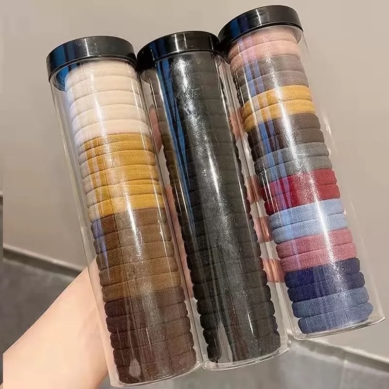 高弹力无接缝发圈头绳女简约成人皮筋绑头发女扎头扎马尾头绳饰品头饰头绳详情图4