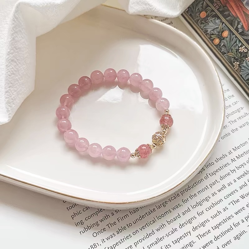 水晶手链女款新中式叠戴手串 高档饰品 精致手链 时尚潮流手串女款手链手链水晶手链