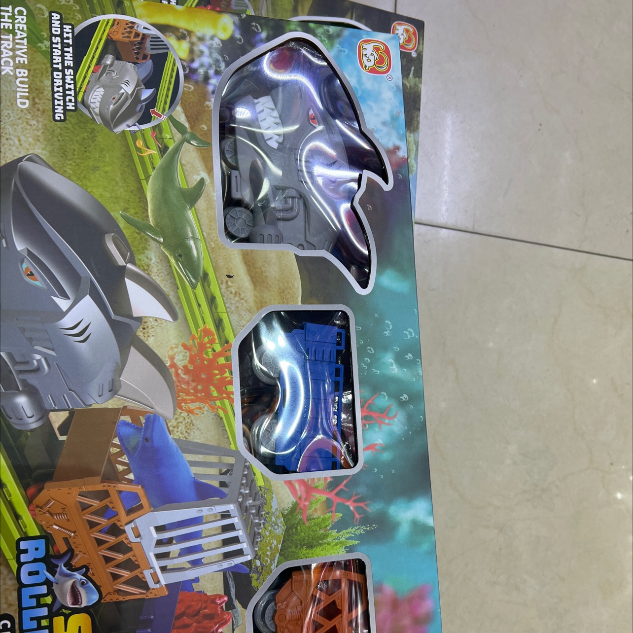 金鹏儿童玩具机甲霸王龙百变轨道模型恐龙LH8868-1详情图4