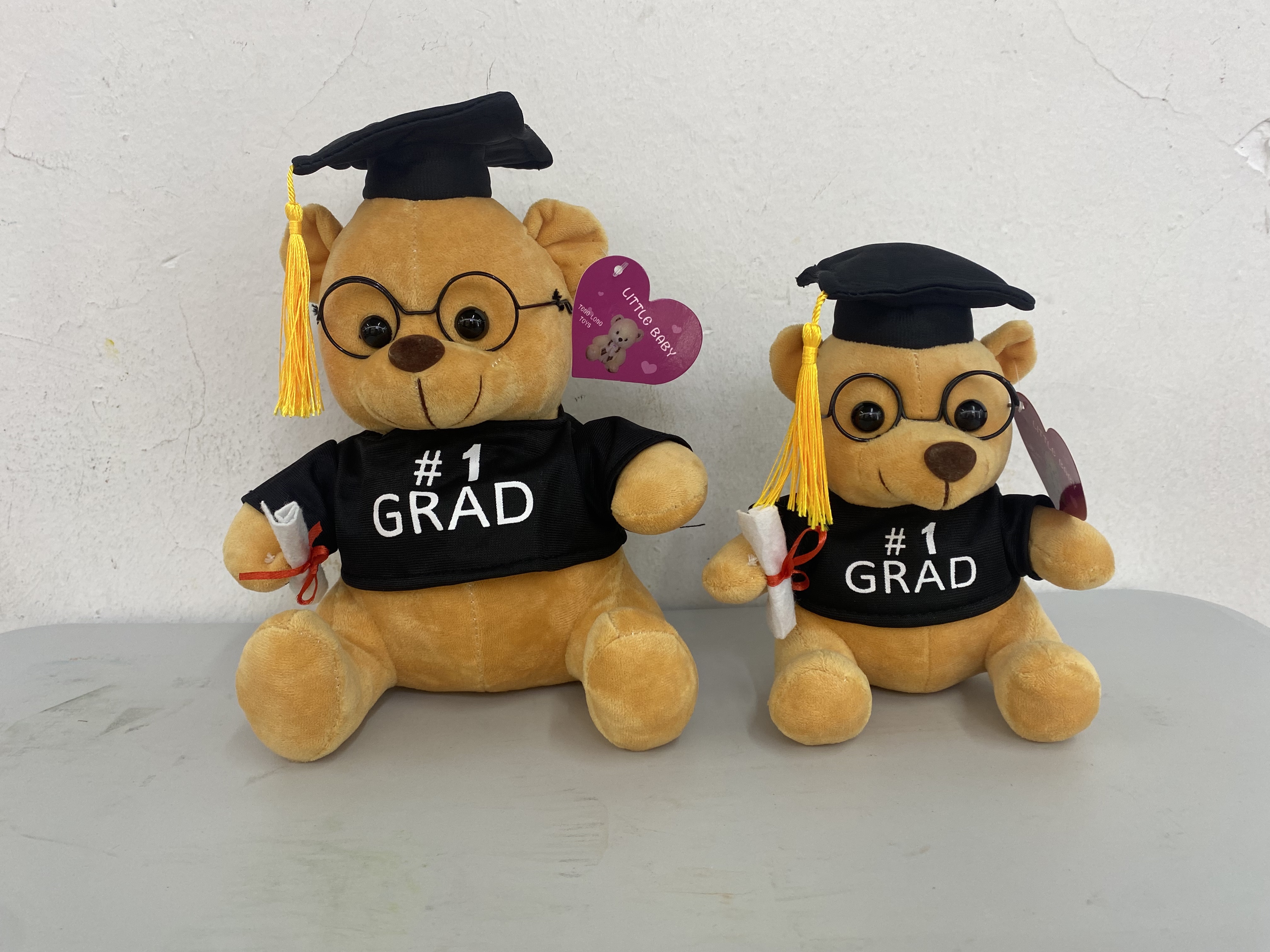 毕业熊毛绒玩具毛绒玩具公仔