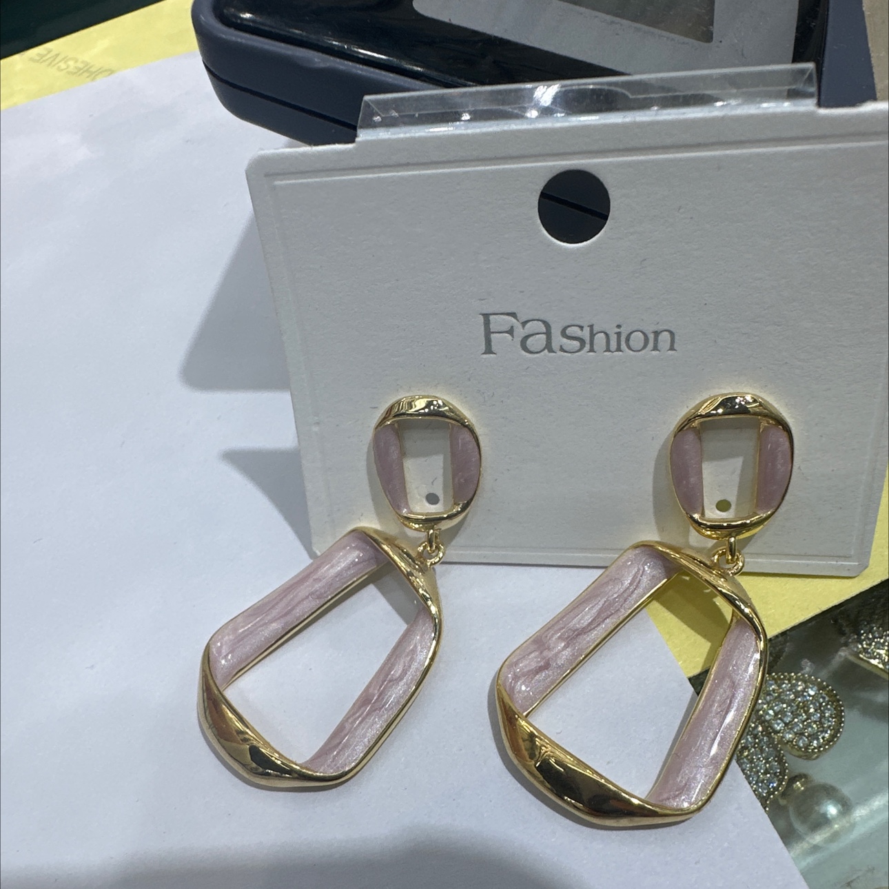 我们的当打之年谷桥同款耳环高级感夸张几何耳饰气质个性耳钉银针耳环耳饰耳环详情图3