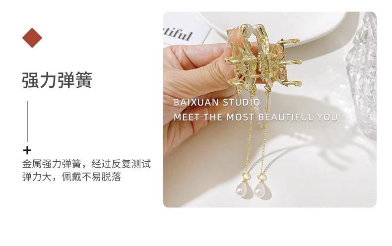 创意饰品潮流头饰 发卡发夹植绒设计 独特造型时尚女士必备款发夹哲明饰品详情图13