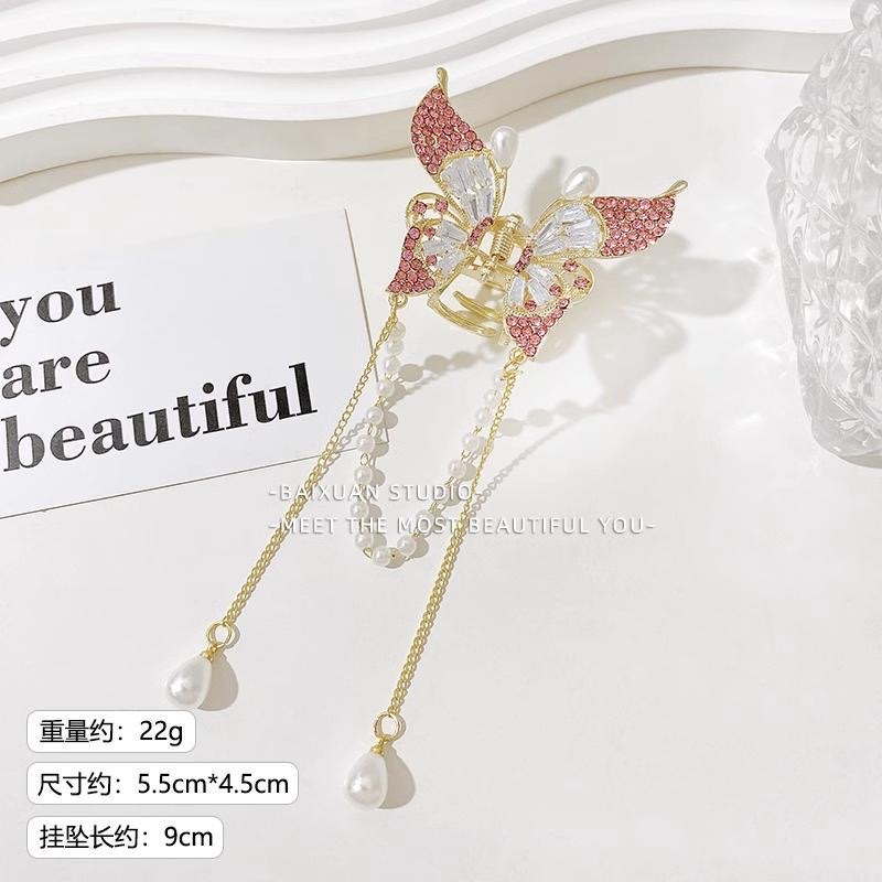 创意饰品潮流头饰 发卡发夹植绒设计 独特造型时尚女士必备款发夹哲明饰品详情图5