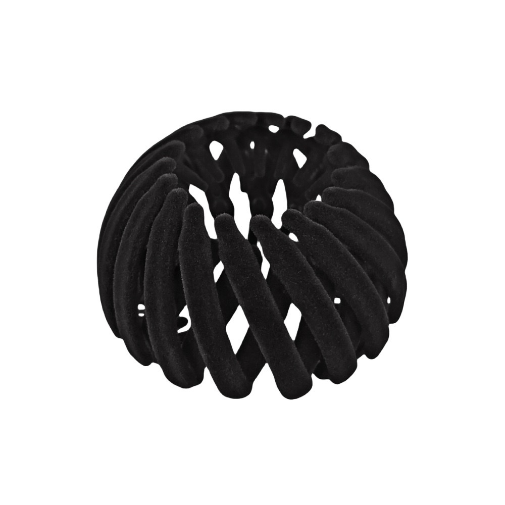 Medium-sized Bird's Nest hair clips, headbands, ponytail bindings, fashionable and versatile, cool and refreshing bun hair bands, women's patchwork Korean style hair bands, women's patchwork Korean style hair bands Specification image