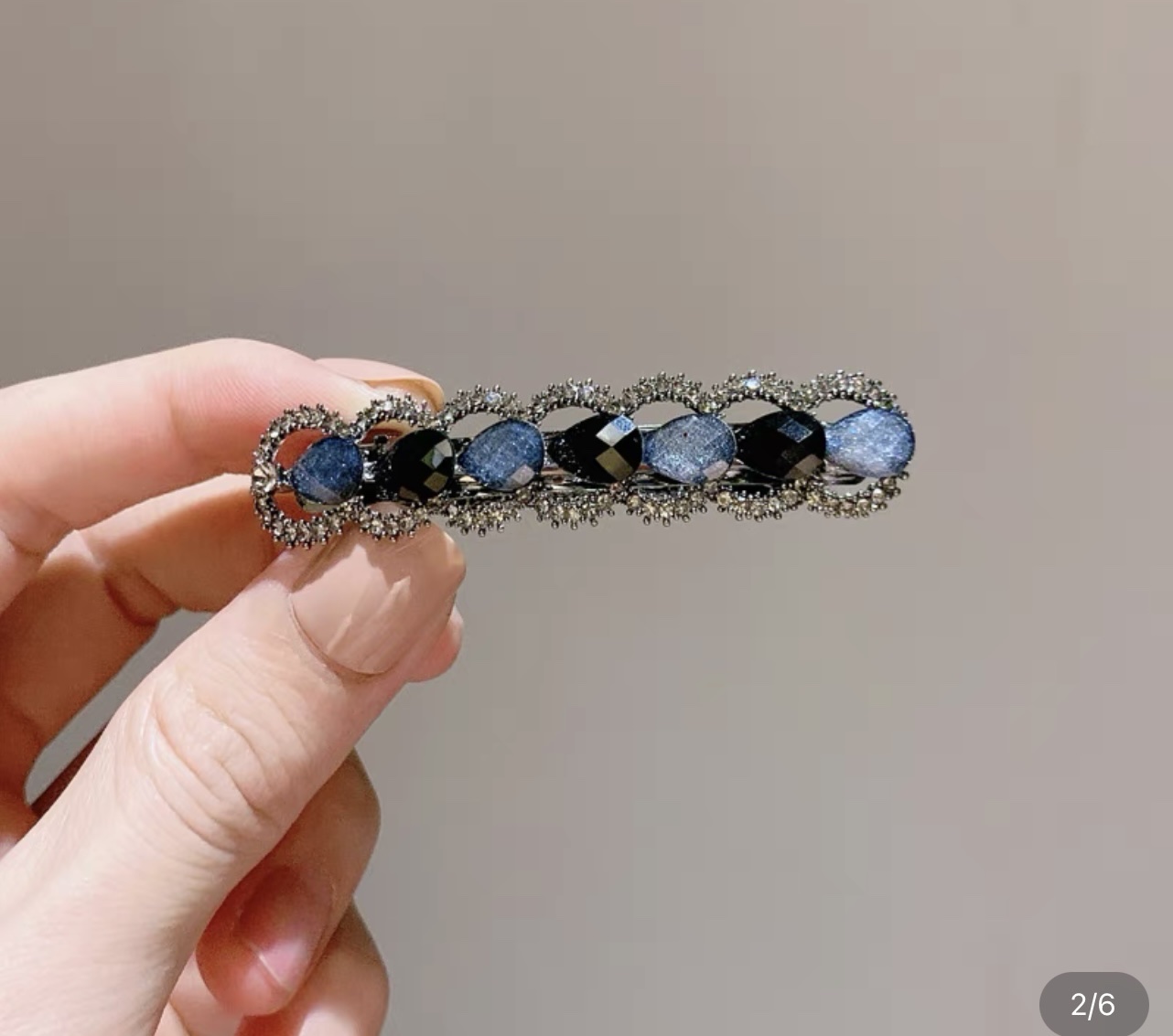 侧边发夹发卡 夹子头饰 珍珠发夹网红款 边夹刘海夹ins超火一字夹白底实物图