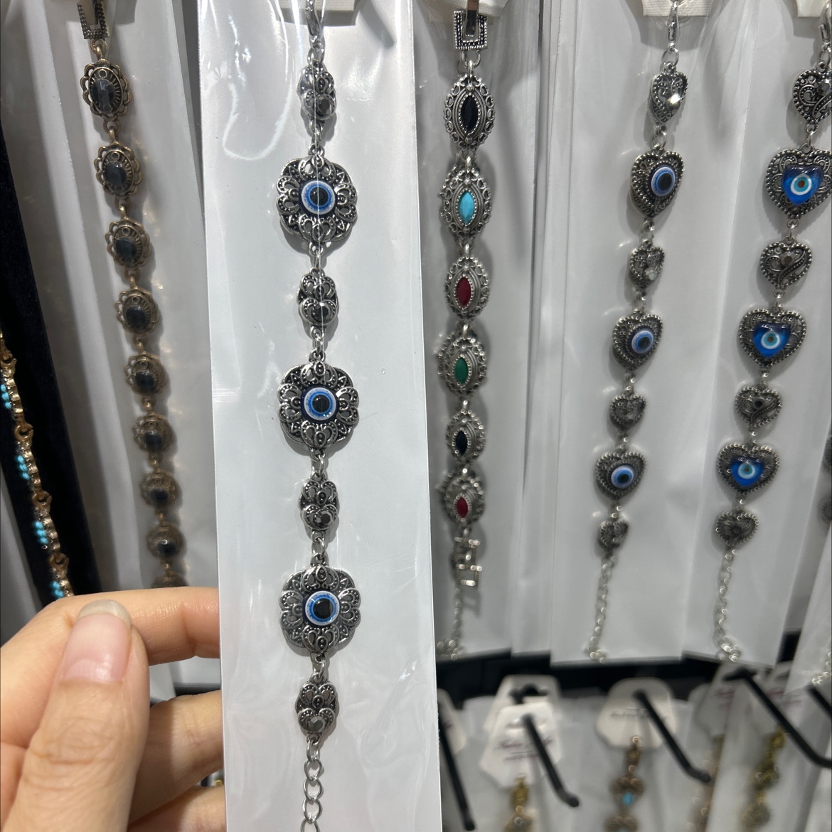 兰色复古手链细节图