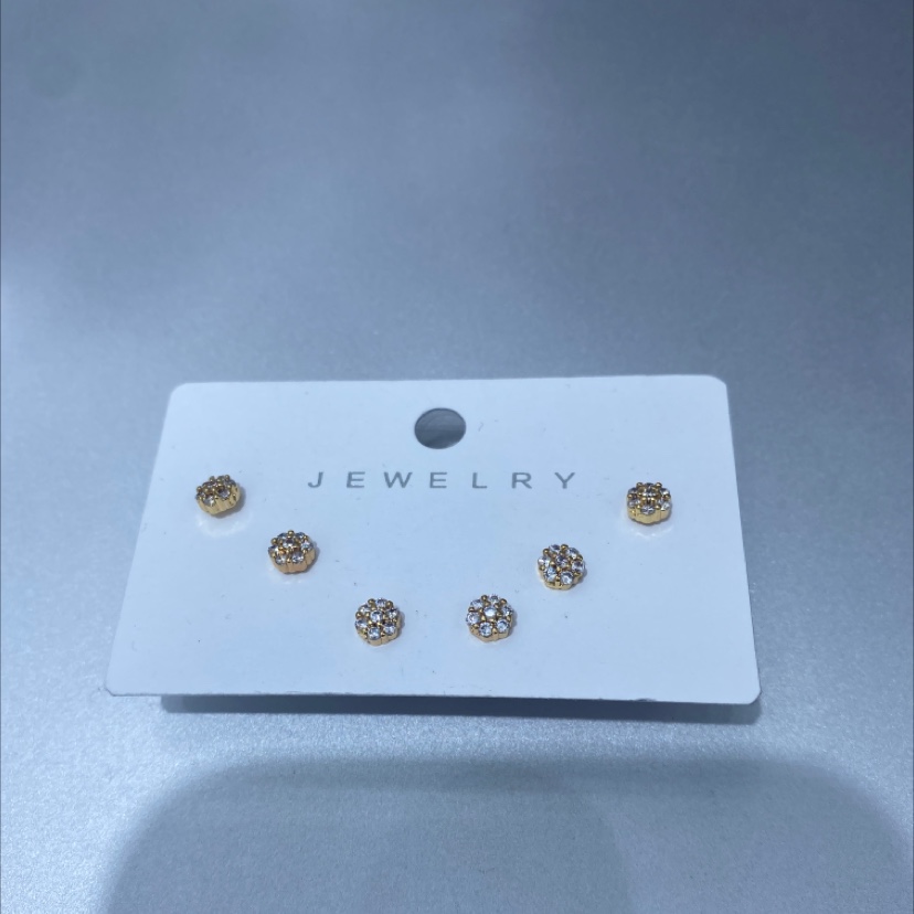 1218饰品店 创意饰品 独特设计耳钉 精致耳饰 简约时尚女士首饰