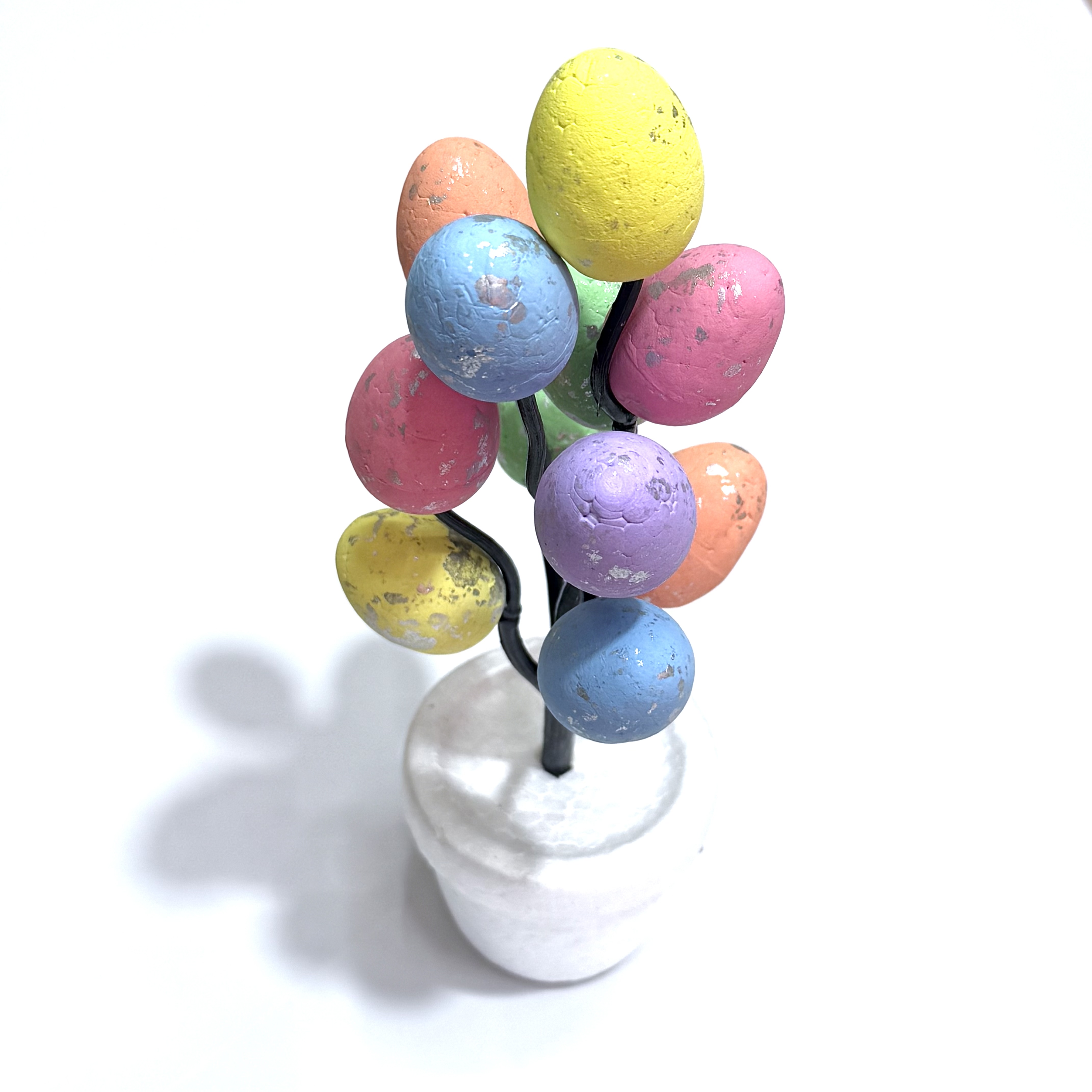 金属工艺品/工艺品/山鬼钱/纯铜聚宝盆/黄金手机贴白底实物图