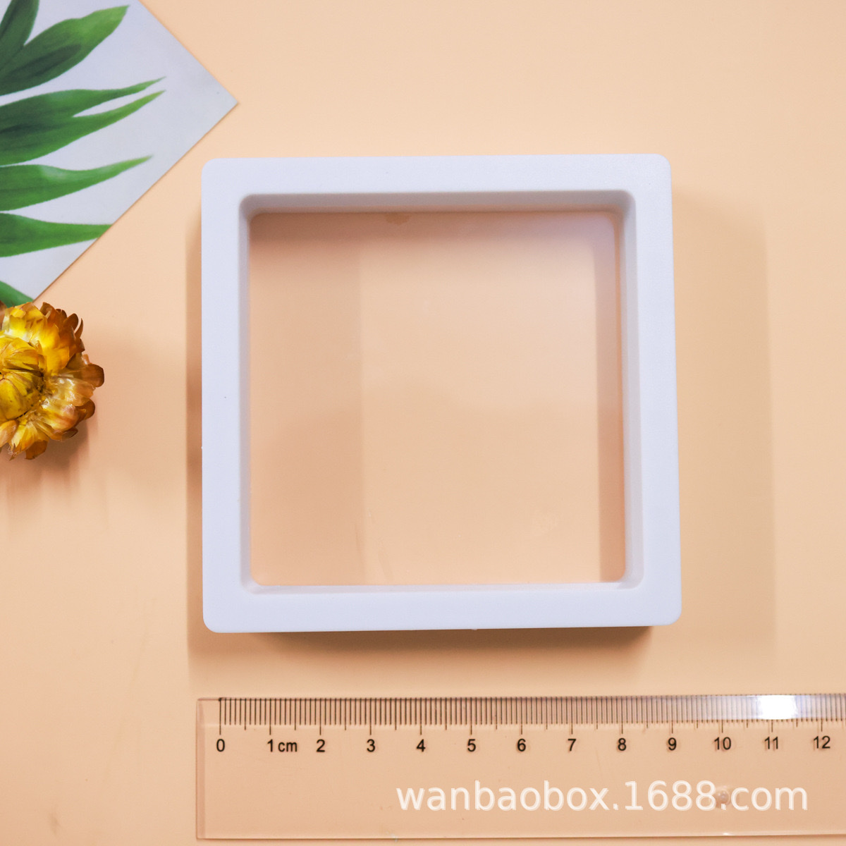 悬浮盒9*9薄膜盒pe薄膜悬浮盒项链手链展示盒收纳盒首饰盒包装盒首饰盒包装盒饰品首饰包装盒产品图