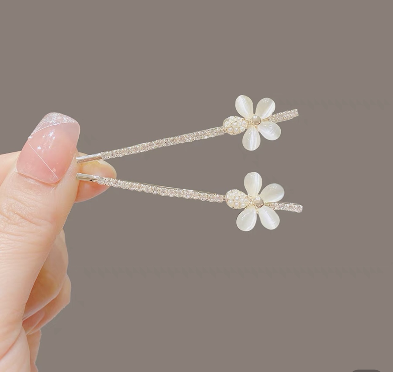 发梳头饰实物图