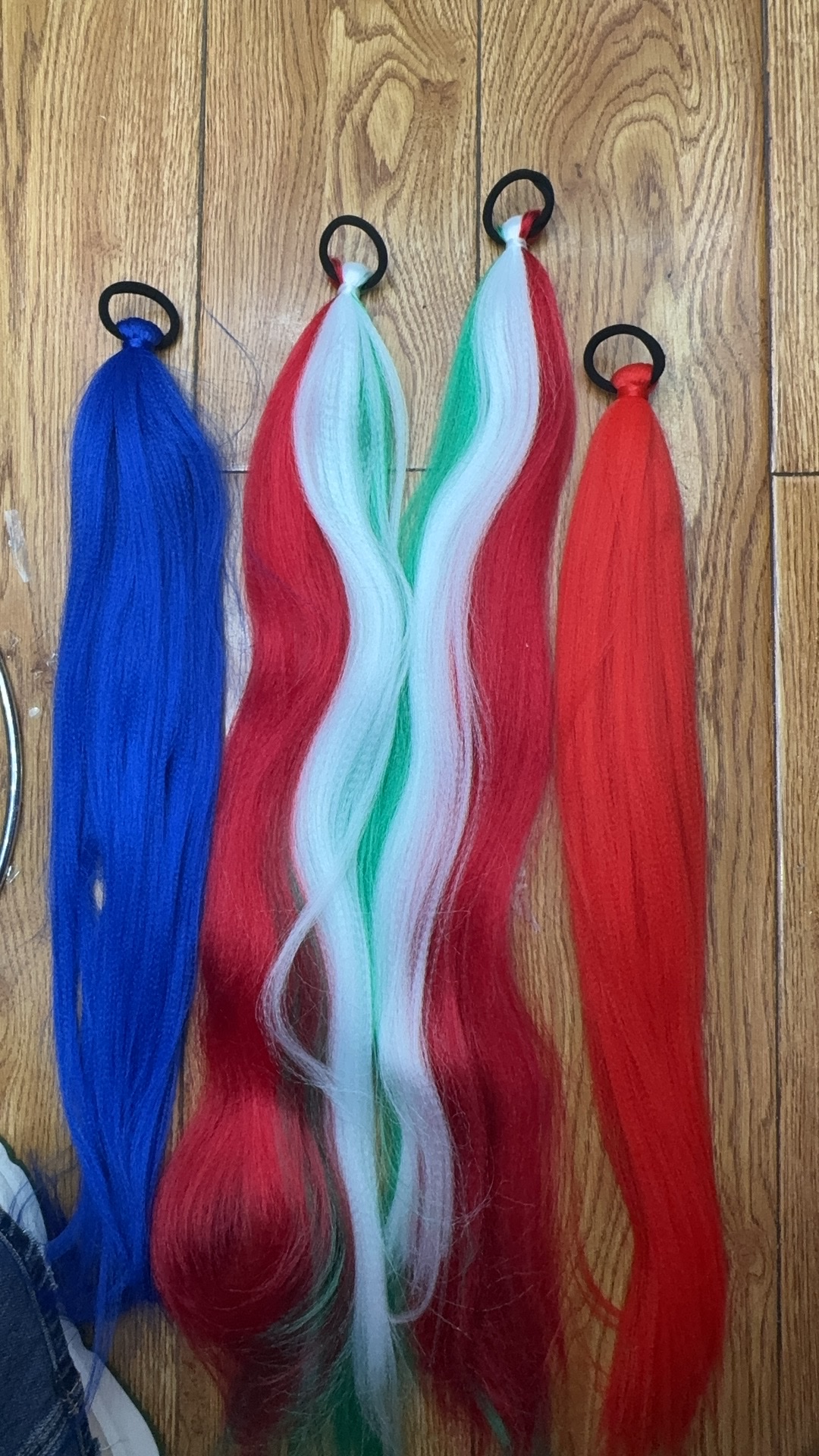 圣诞辫子创意饰品发箍头绳创意饰品