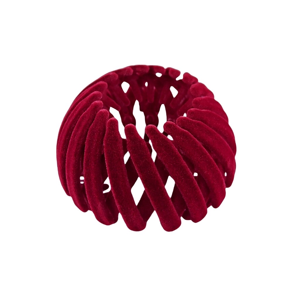 Medium-sized Bird's Nest hair clips, headbands, ponytail bindings, fashionable and versatile, cool and refreshing bun hair bands, women's patchwork Korean style hair bands, women's patchwork Korean style hair bands detail image 4