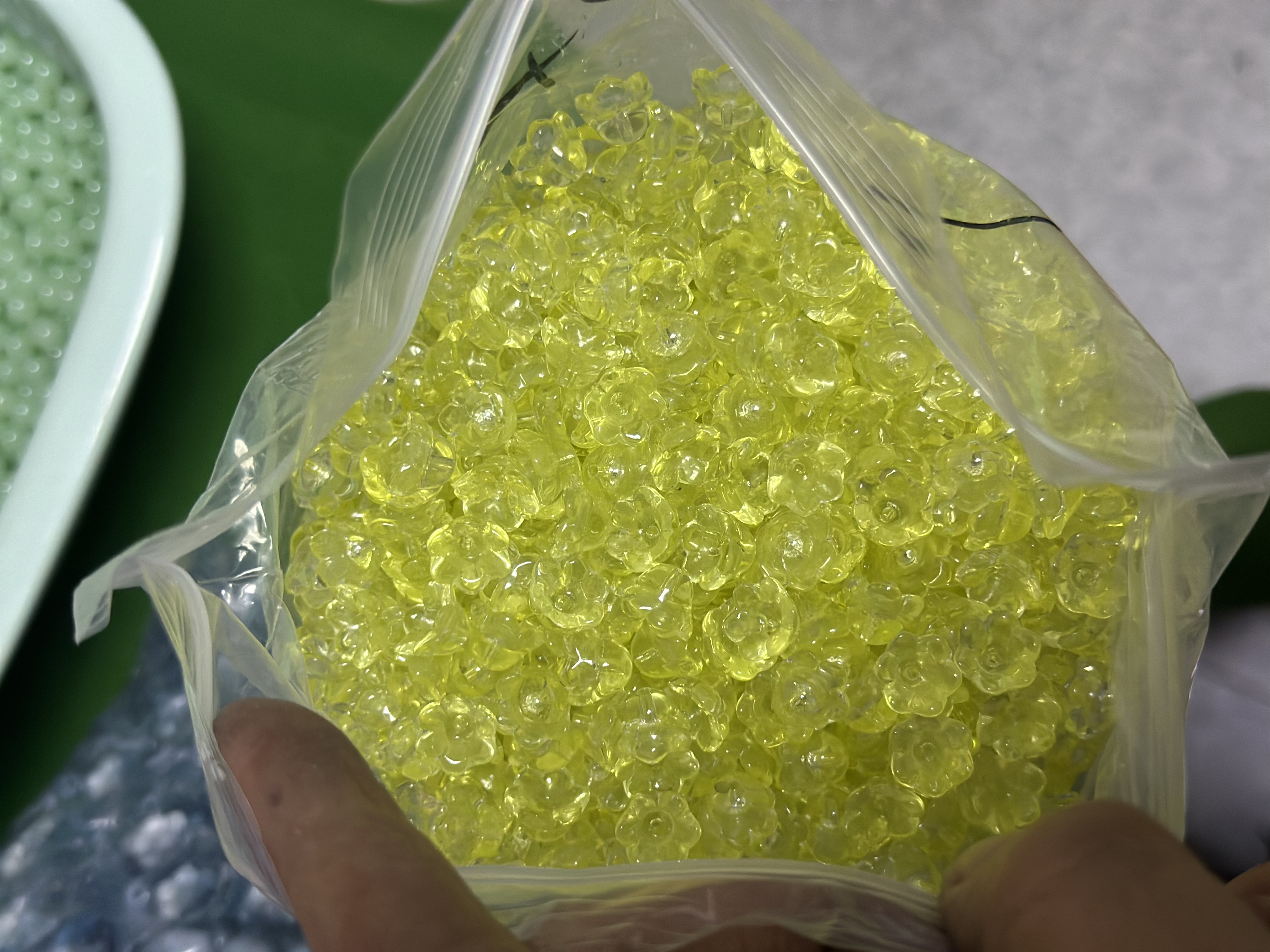 琉璃珠7x12mm铃兰花散珠风铃草花苞铃铛花铃diy饰品发簪串珠材料铃兰花厂家直销详情图13