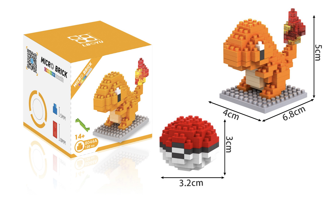 National trend building block educational toys for children