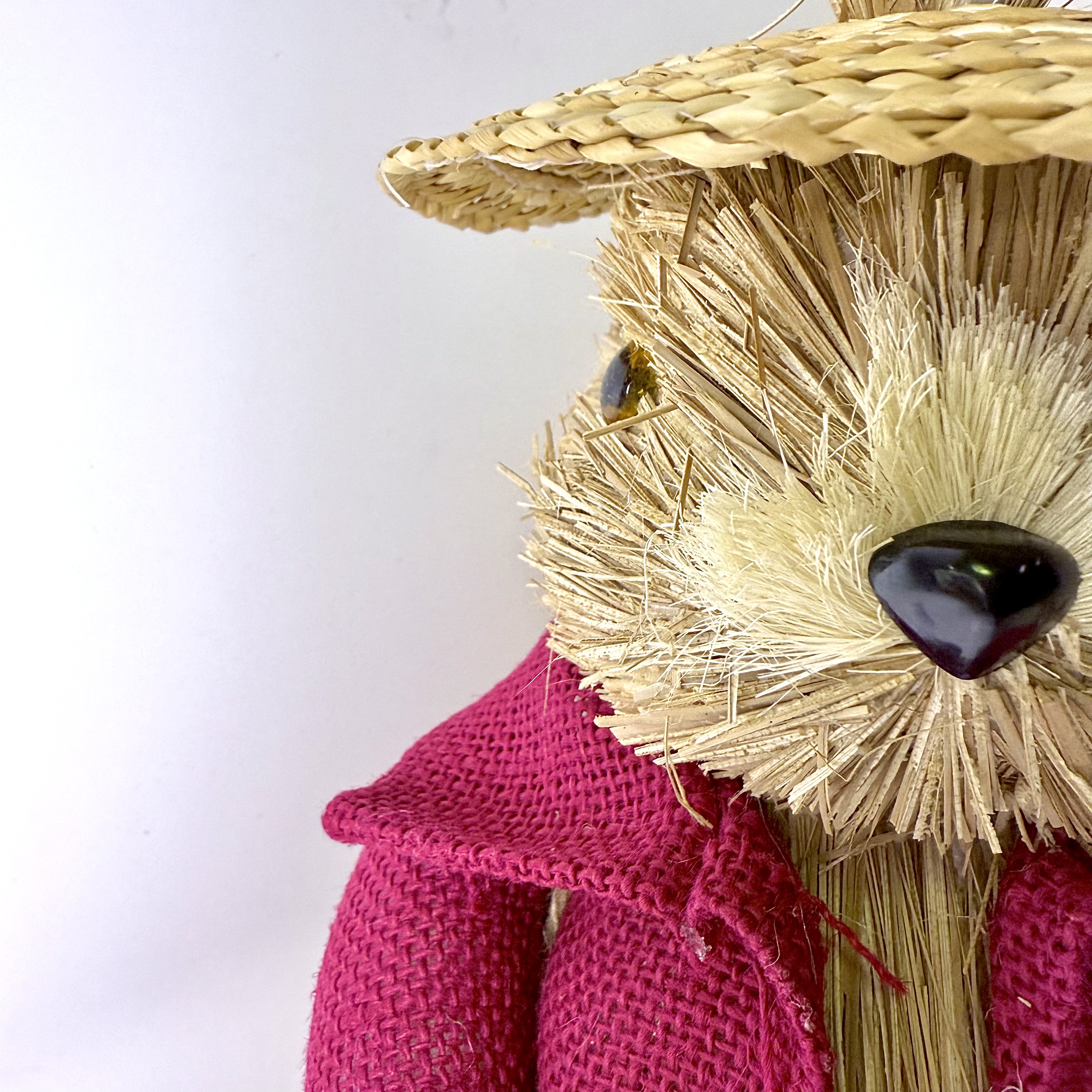 复活节手工草编兔子草帽背篓兔材料包创意礼品自制礼物可爱田园风 详情图2