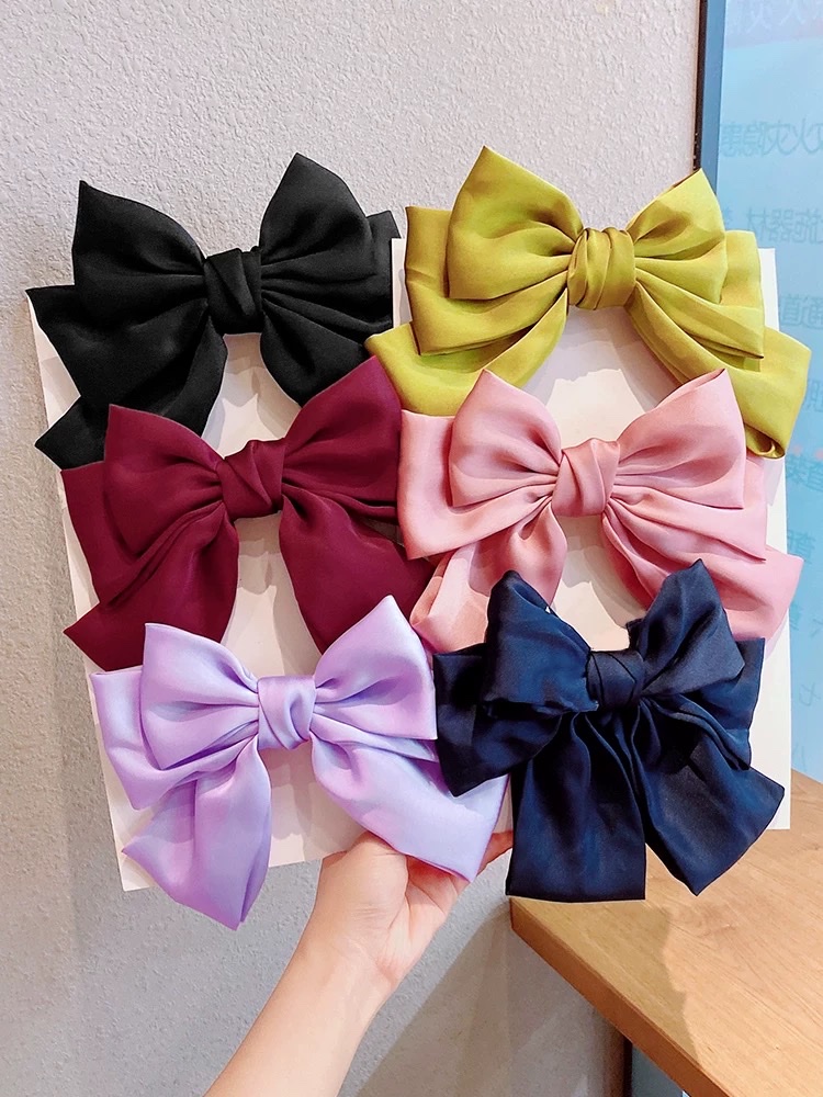 Summer bow hair clips, children's headwear, Korean girl princess hair clips, hair ties at the back of the head, hair ties, hair accessories, a hair clip headwear, creative accessories Item Picture