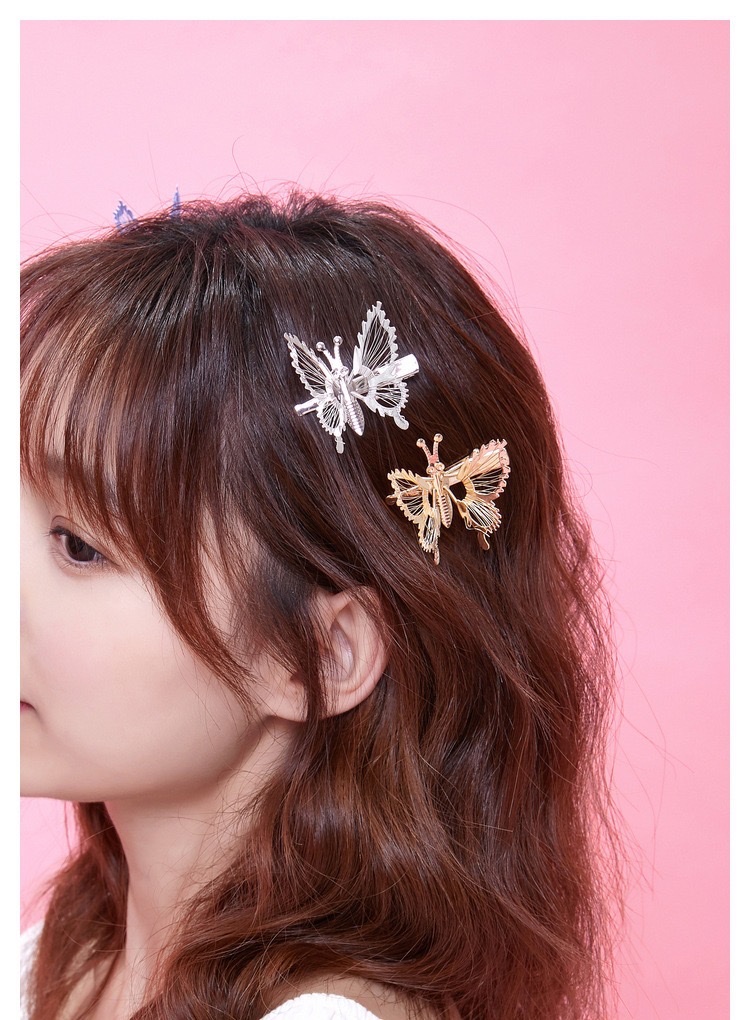 Wholesale of the new Korean-style simple hairpin fairy fringe hairpin headwear that is popular on the Internet detail image 5