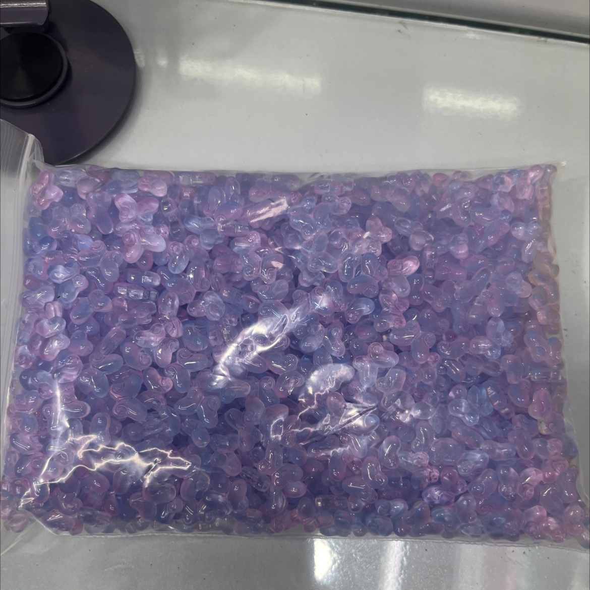 小水滴整组珍珠皱纹珠饰品 高级饰品配件 优雅合金吊坠配件 时尚女士首饰 DIY手工珠宝材料