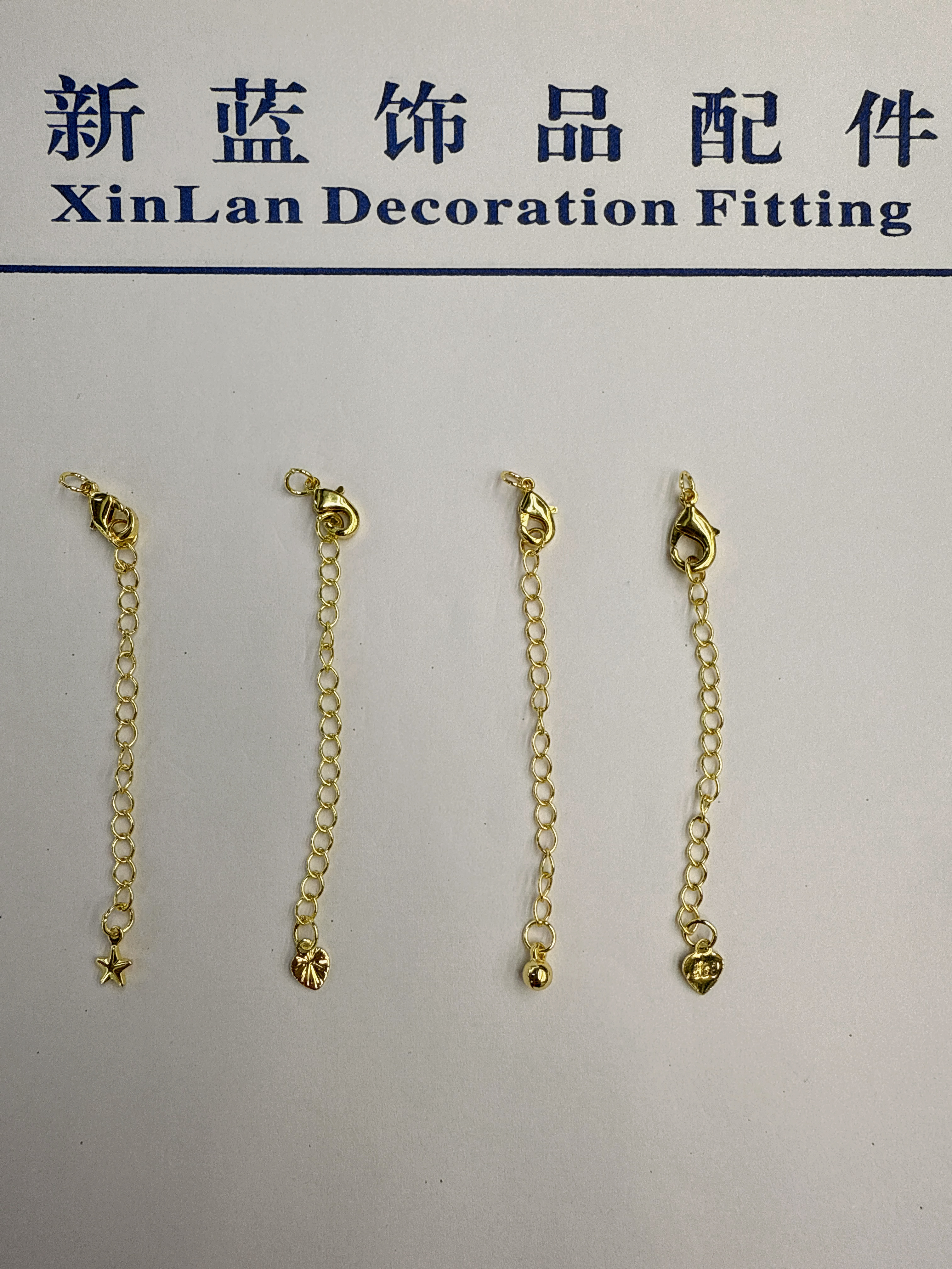 项链手链龙虾扣加长尾连挂件时尚潮流首饰配件